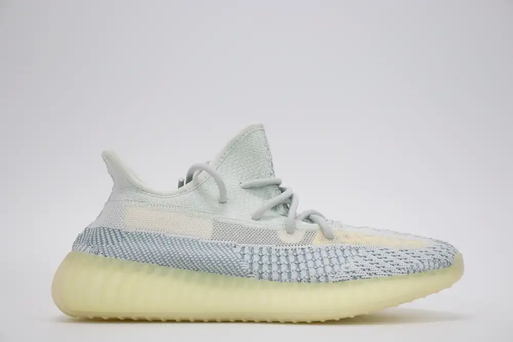 YESKICKS Adidas Yeezy Boost 350 V2 Cloud White (Non-Reflective) Replica FW3043