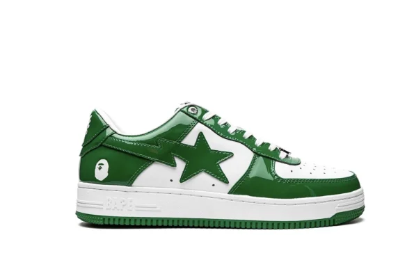 YESKICKS A BATHING APE BAPE STA LOW Green Quality Replica