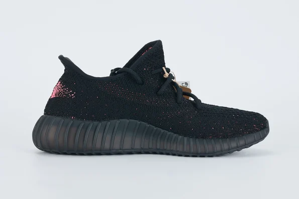 YESKICKS Adidas Yeezy Boost 350 V2 Core Black Red Replica BY9612