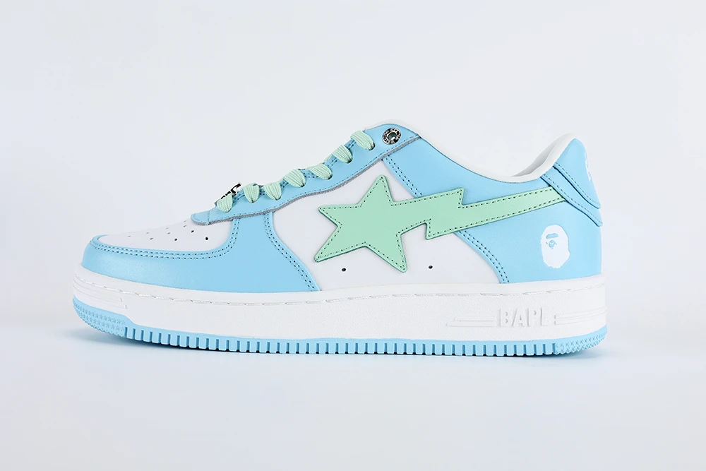 YESKICKS  A Bathing Ape Bape Sta Pastel Blue Quality Reps