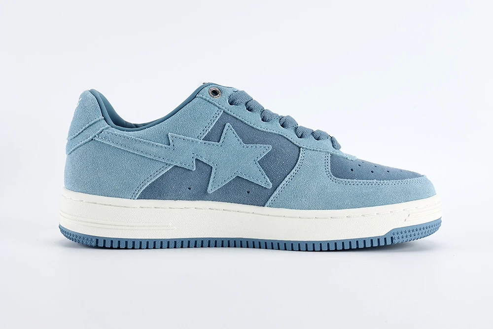 YESKICKS  A Bathing Ape Bape Sta Blue Suede Replica