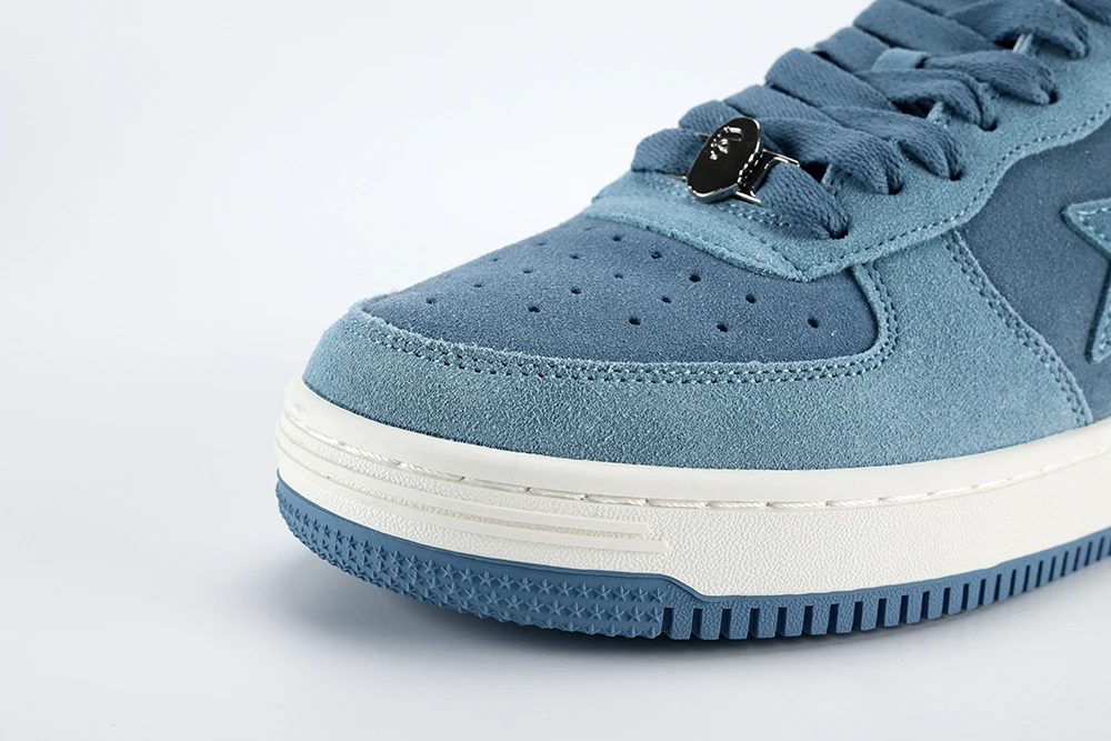 YESKICKS  A Bathing Ape Bape Sta Blue Suede Replica