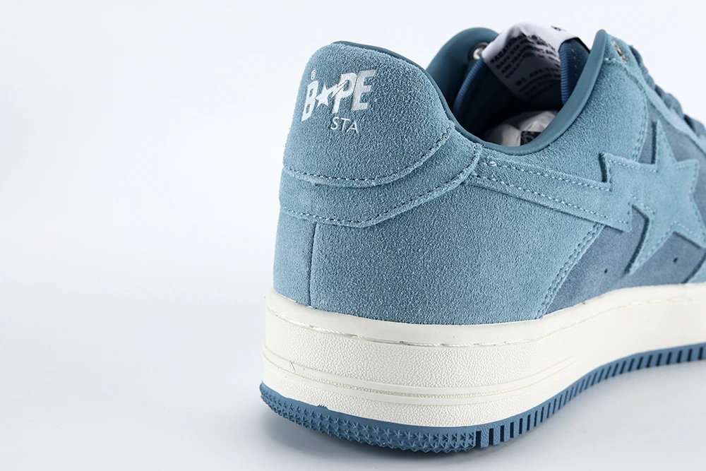 YESKICKS  A Bathing Ape Bape Sta Blue Suede Replica