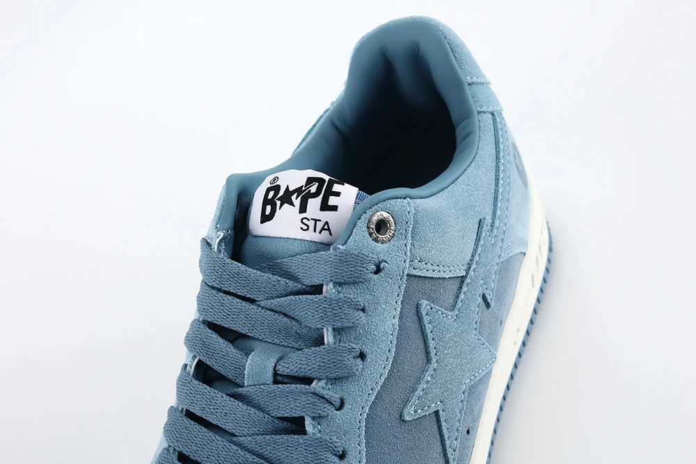 YESKICKS  A Bathing Ape Bape Sta Blue Suede Replica