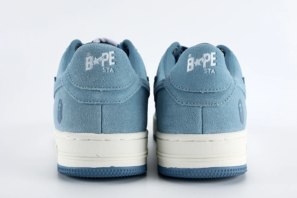 YESKICKS  A Bathing Ape Bape Sta Blue Suede Replica