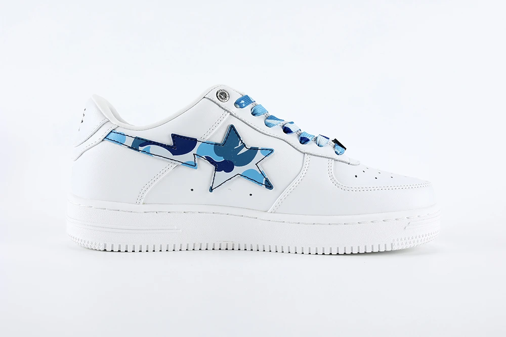 YESKICKS A Bathing Ape Bape Sta Low ABC Camo White Blue (2022)