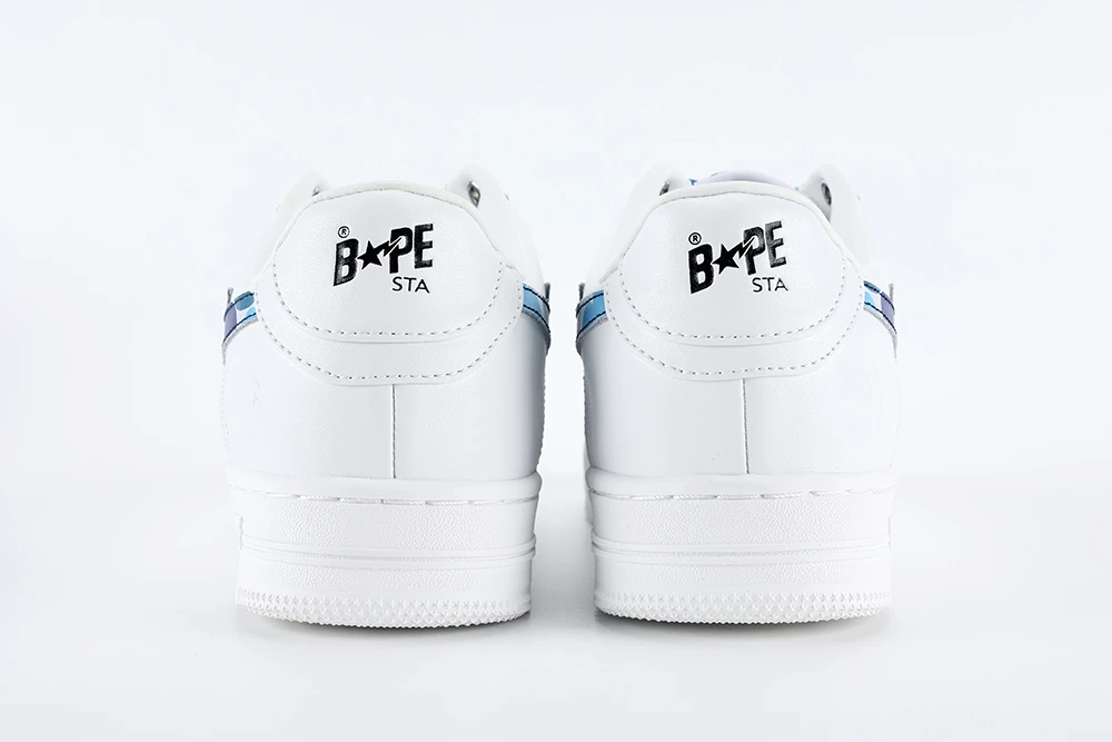 YESKICKS A Bathing Ape Bape Sta Low ABC Camo White Blue (2022)