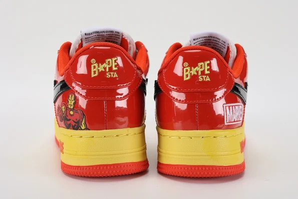 YESKICKS A Bathing Ape Bape Sta Marvel Comics Iron Man (2022) Replica