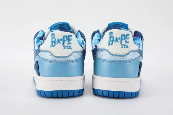 YESKICKS A Bathing Ape Bape SK8 Sta ABC Camo Blue (2022) Replica