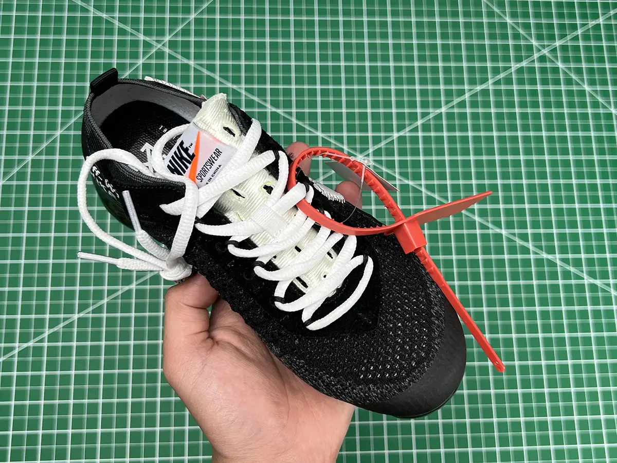 YESKICKS Nike Air VaporMax Off-White Replica AA3831-001 Black