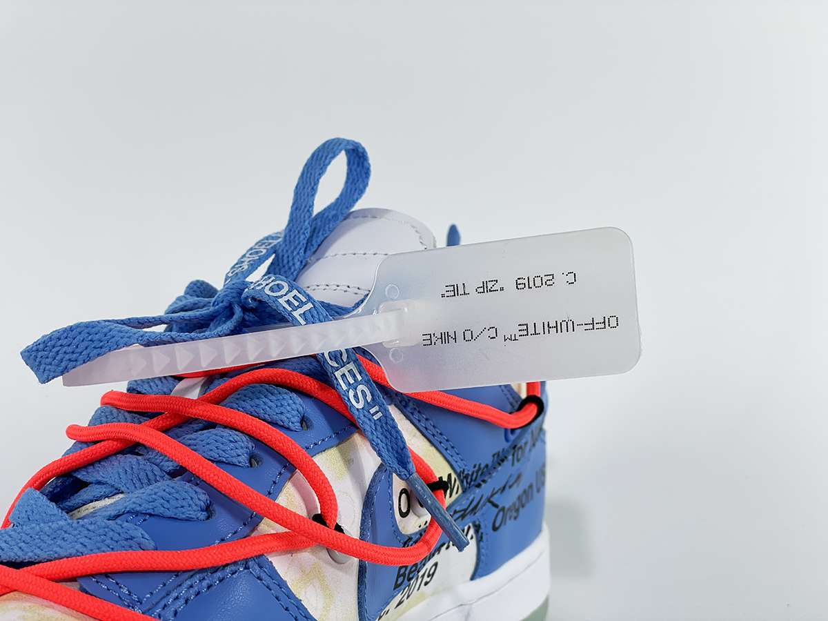 YESKICKS Futura x Off-White x Nike SB Dunk Low ‘UNC’ Reps DD0856-403