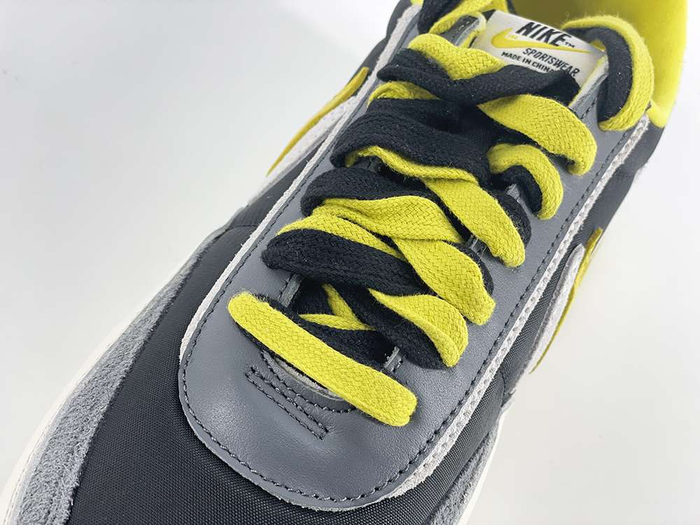 YESKICKS Sacai x Undercover x LDWaffle ‘Bright Citron’ Replica DJ4877 001