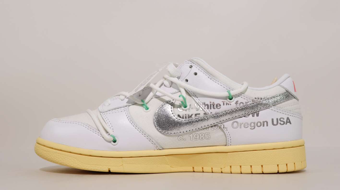 YESKICKS Off White x Dunk Low ‘Lot 01 of 50’Replica DM1602-127