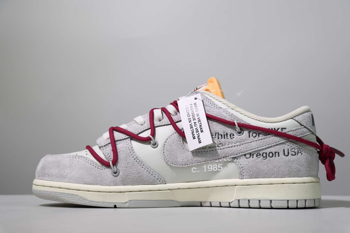 YESKICKS Off White x Dunk Low ‘Lot 35 of 50’Replica DJ0950-114