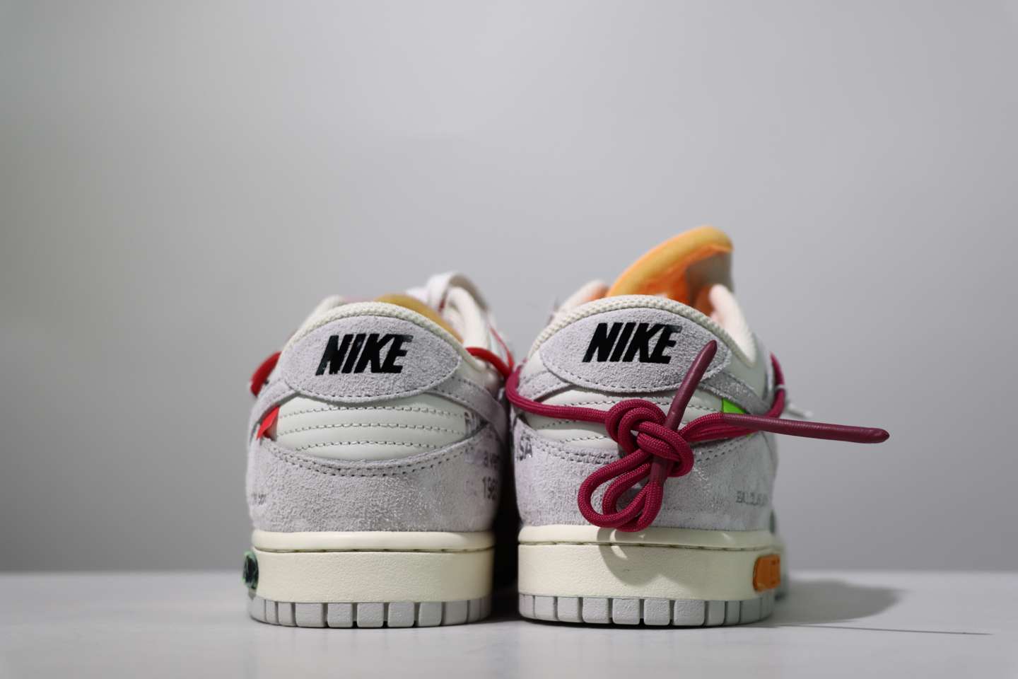 YESKICKS Off White x Dunk Low ‘Lot 35 of 50’Replica DJ0950-114