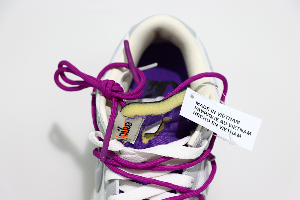 YESKICKS Off White x Dunk Low ‘Lot 28 of 50’ Replica DM1602-111