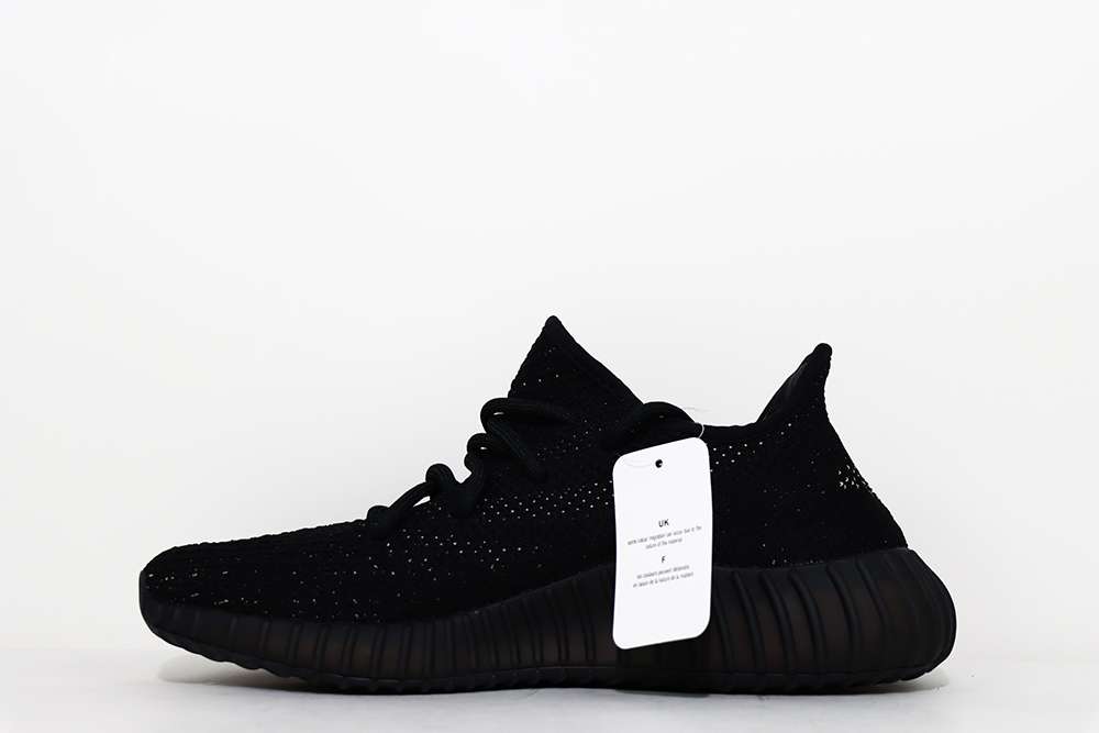 YESKICKS Adidas Yeezy Boost 350 V2 Core Black White Replica BY1604