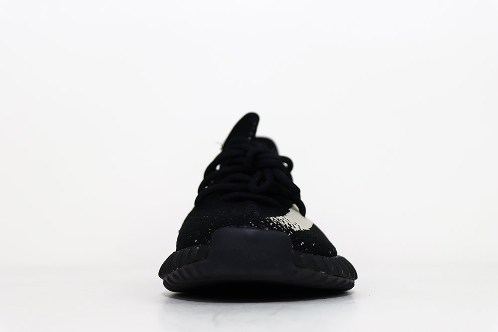 YESKICKS Adidas Yeezy Boost 350 V2 Core Black White Replica BY1604