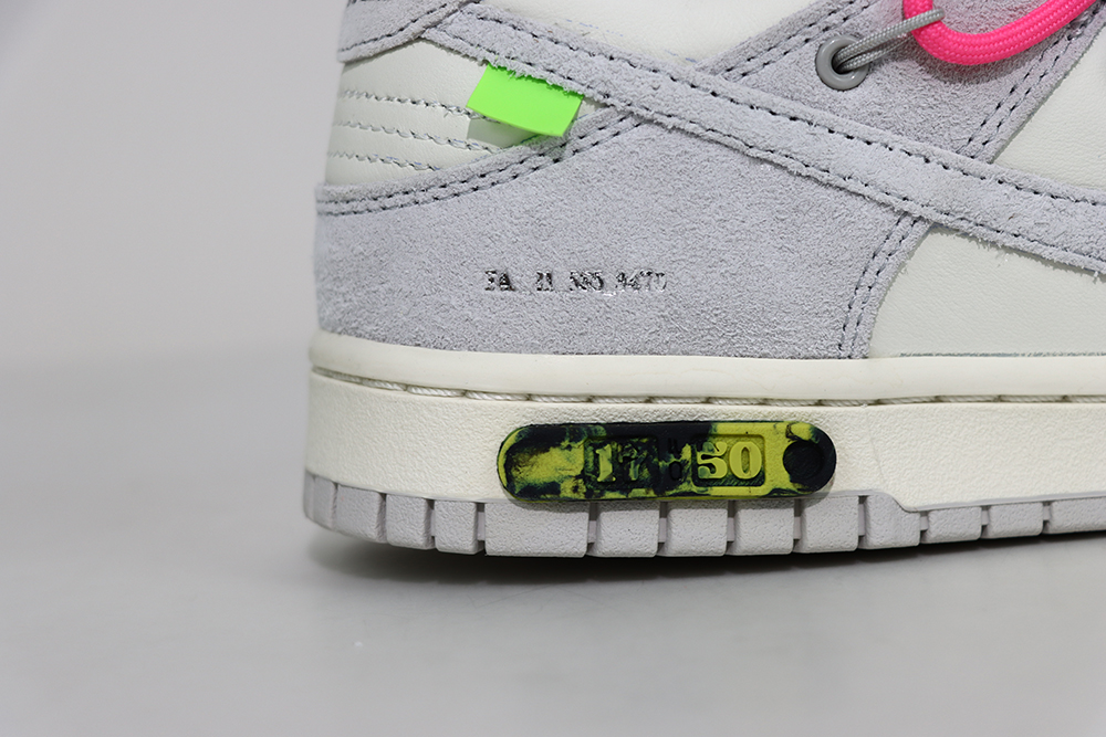 YESKICKS OFF-WHITE X DUNK LOW ‘LOT 17 OF 50’Replica DJ0950-117