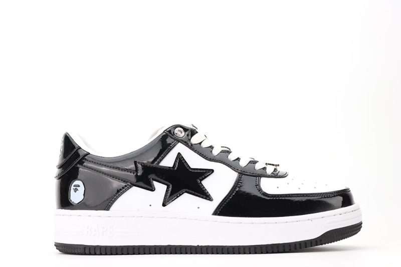 YESKICKS A BATHING APE BAPE STA LOW BLACK Quality Replica