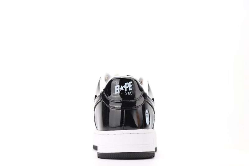 YESKICKS A BATHING APE BAPE STA LOW BLACK Quality Replica