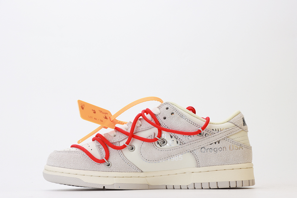 OFF-WHITE X DUNK LOW ‘LOT 40 OF 50’Replica DJ0950-103