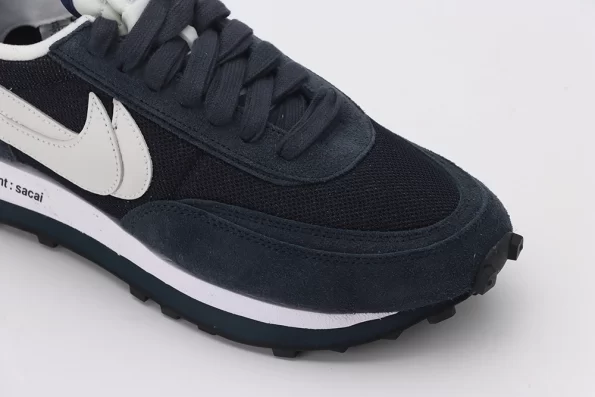 YESKICKS Fragment Design x sacai x LDV Waffle ‘Blackened Blue’ DH2684 400