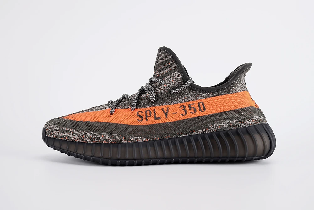 YESKICKS Adidas Yeezy Boost 350 V2 Carbon Beluga Replica  HQ7045