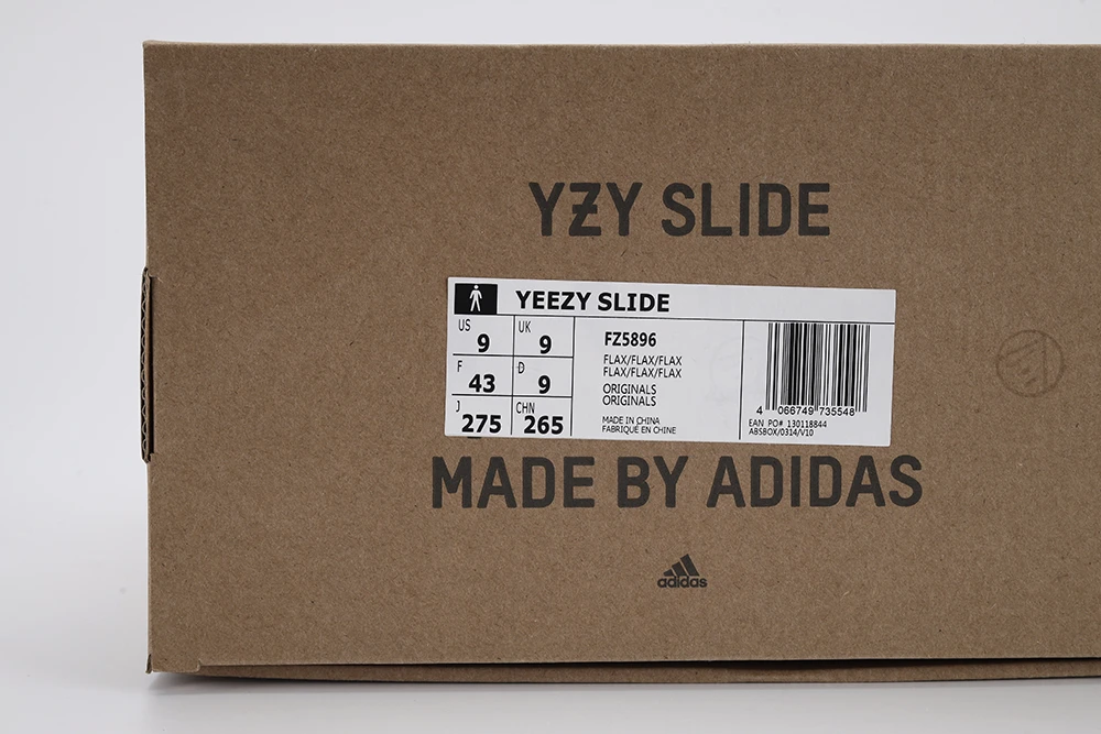 YESKICKS Adidas Yeezy Slide Flax Replica FZ5896