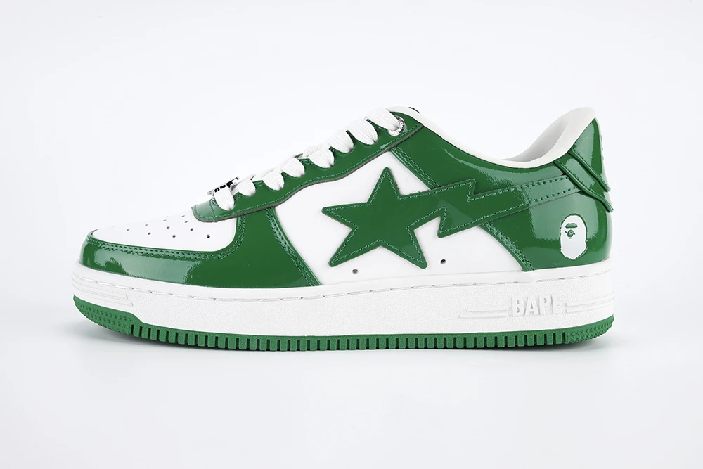 YESKICKS A BATHING APE BAPE STA LOW Green Quality Replica