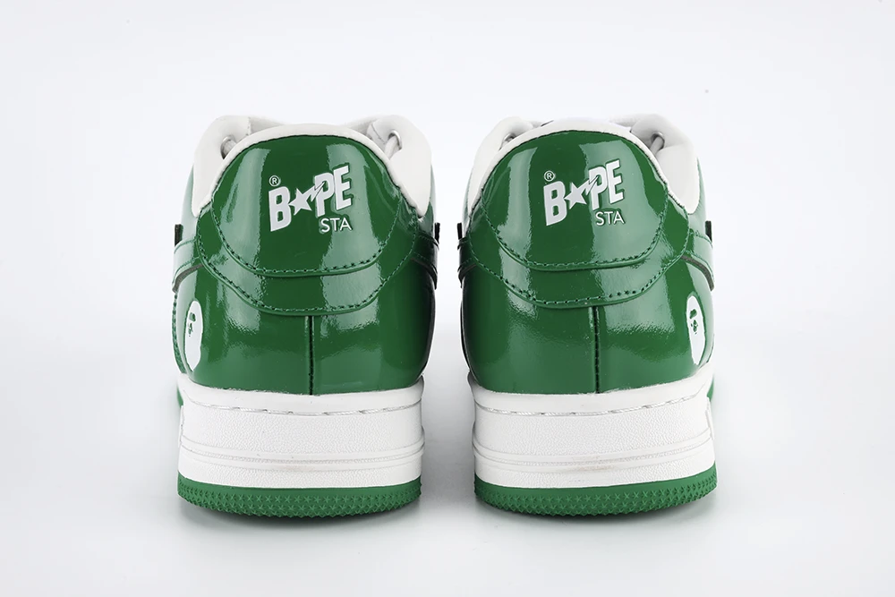 YESKICKS A BATHING APE BAPE STA LOW Green Quality Replica