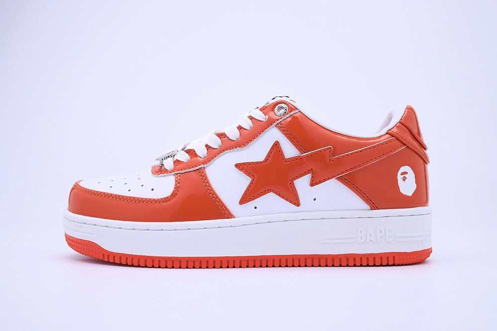 YESKICKS A BATHING APE BAPE STA LOW ORANGE Quality Replica