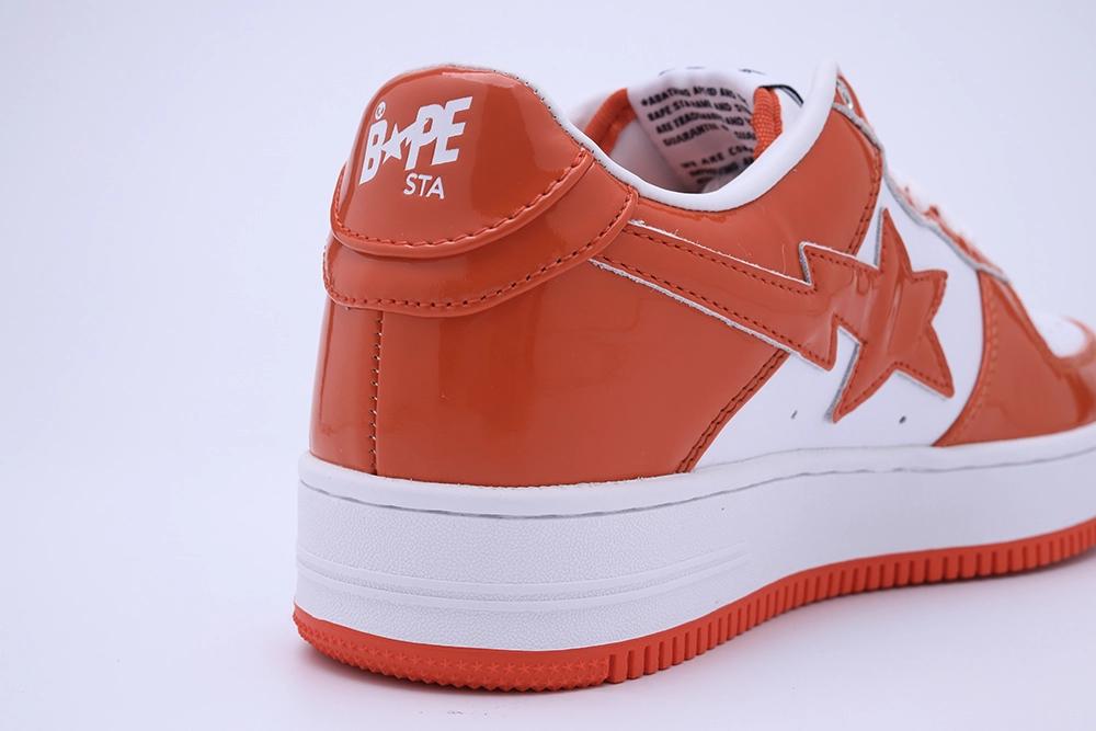 YESKICKS A BATHING APE BAPE STA LOW ORANGE Quality Replica