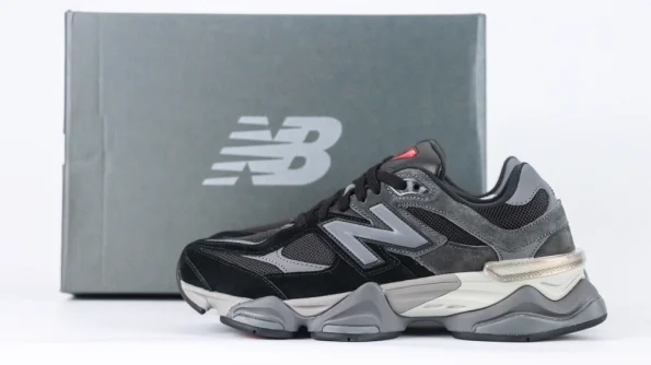 YESKICKS New Balance 9060 Black Castlerock Grey  Reps U9060BLK