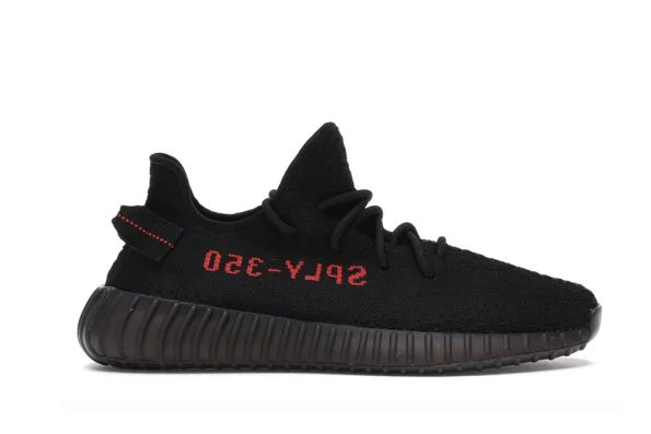 YESKICKS Adidas Yeezy Boost 350 V2 Black Red (2017/2020) Replica CP9652