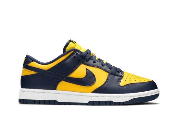 Nike Dunk Low Michigan (2021) Quality Replica DD1391-700