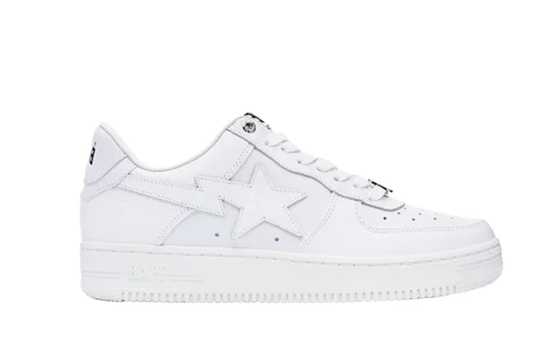 YESKICKS A BATHING APE BAPE STA #6 – WHITE Replica