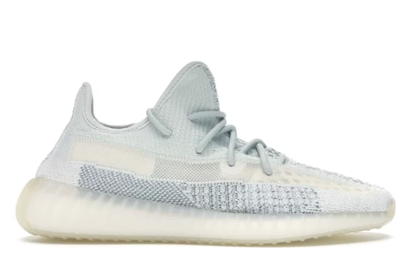 YESKICKS Adidas Yeezy Boost 350 V2 Cloud White (Reflective) Replica FW5317